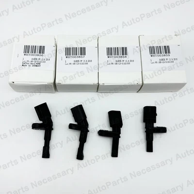 OEM Front and Rear ABS Wheel Speed Sensor 4 pcs for Audi Q5 VW Passat Golf Jetta - Изображение 1 из 4