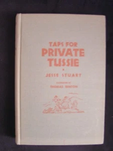 Illustrator THOMAS HART BENTON SIGNED Jesse Stuart TAPS FOR PRIVATE TUSSIE - Picture 1 of 5