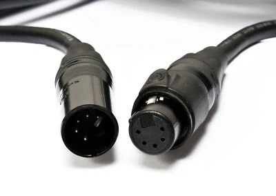American DJ ADJ STR592 IP65 Rated 100 Foot 5-Pin DMX XLR Seetronic Power Cable - Image 1 of 2