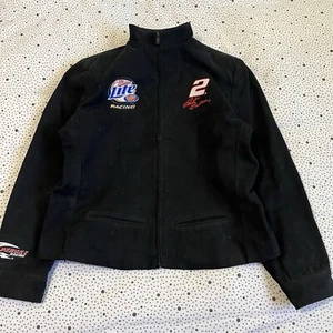 Vintage 1990s Chase Authentics NASCAR Rusty Wallace Jacket Kids Large Racing - Picture 1 of 8
