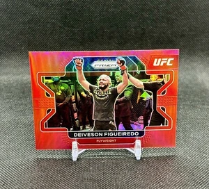 Deiveson Figueiredo 2022 Panini Prizm UFC Red Prizm /299 #99 - Picture 1 of 3