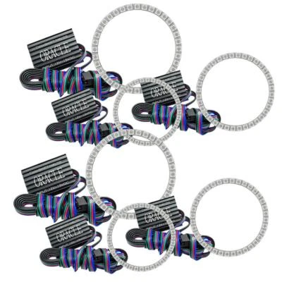 甲骨文车头灯光环发射器套装 - 2005 年至适用于 2013 雪佛兰科尔维特 — 第 1/4 张图片