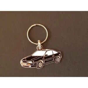 Schlüsselanhänger Profil Nissan 100NX, 100 NX Coupe NX-R NXR Sunny (schwarz) - Bild 1 von 1