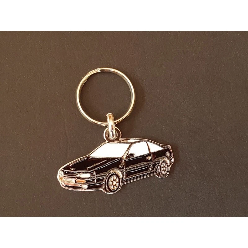 Porte-clés profil Nissan 100NX, 100 NX coupé NX-R NXR Sunny (noir) - Photo 1/1