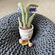 Jellycat Amuseables Bluebell Flower Pot with smiling face BNWT