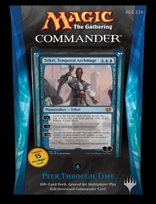 Peer Through Depths Boxed Set SEALED x1 Commander 2014 Teferi Magic EDH  - Image 1 of 4
