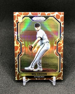 2021 Prizm Wil Crowe GIRAFFE PRIZM CASE HIT SSP Tier II Rookie Card No. 102 RARE