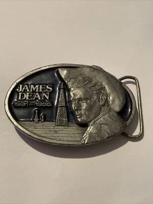 HEBILLA DE CINTURÓN ORIGINAL ESMALTADA CONMEMORATIVA JAMES DEAN EDICIÓN LIMITADA #0434 Foto 1 de 3