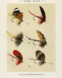 Druck oder Leinwand - Lake Flies von Mary Orvis Marbury - Bild 1 von 1