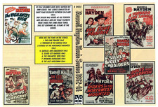 RUSSELL HAYDEN MOVIE SERIES 1942-1944  8 MOVIES ON 8 DVD-R  UNCUT !