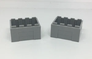 LEGO : 2x Caisse 3 x 4 x 1 - Réf 30150 gris clair clair - Set 75367 75293 - Imagen 1 de 1
