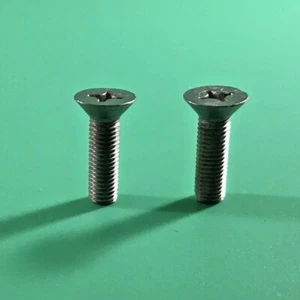 LOTE DE 2 TORNILLOS DE MÁQUINA DE CABEZA PLANA DE ROSCA FINA 1/4-28 PHILLIPS - Imagen 1 de 4