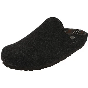 Herren Hausschuhe Grau Supersoft 511-086 Schuhe Komfort Clogs Filz gepolstert - Bild 1 von 7