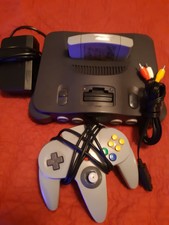 Nintendo 64 with controller, 2 games, and all wires