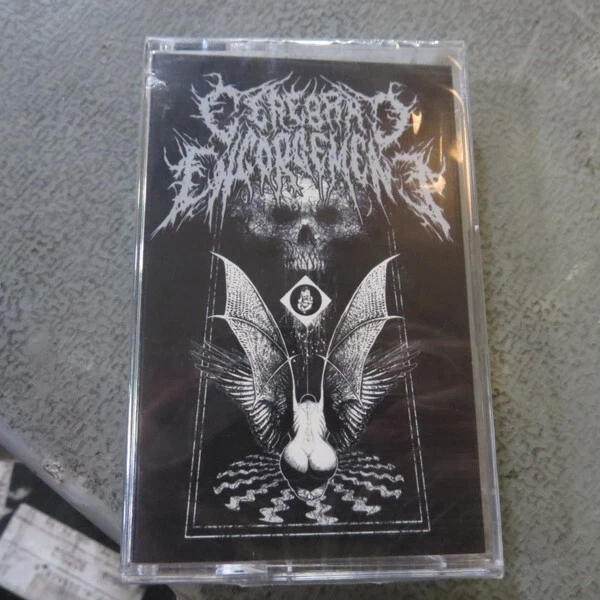 Cerebral Engorgement ‎– Abstract Defecation - Cassette Tape Single Death Metal Foto 1 de 1
