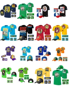 John Cena Costume Gift Set – Hat, T-Shirt, Wristbands & Joggers for Men & Boys - Picture 1 of 38