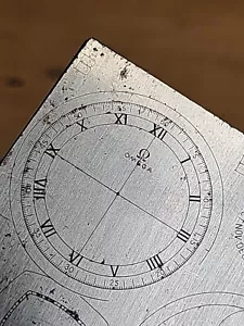Vintage Multi Dial Printing Plate Omega Tissot Bulova Movado U71 - Picture 1 of 5
