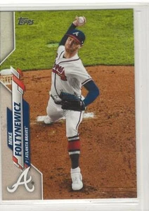 MIKE FOLTYNEWICZ 2020 TOPPS Series 2 ADVANCED STATS parallel #d /300 Braves - Picture 1 of 1