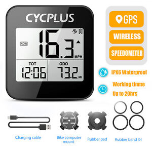 Kabellos GPS Fahrradcomputer Tachometer Fahrrad Kilometerzähler Radcomputer