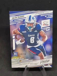 2022 Panini Chronicles Prestige Draft Picks Jalen Tolbert #19 10/10 Dallas - Bild 1 von 2