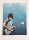 RONNIE WOOD Serigraph on paper, Solo I, 1992, Hand  Signed