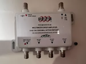 Cable TV SIgnal Booster PCT Drop Amplifier PCT-MA-B1015-4A - Picture 1 of 5