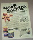 1984 print ad - Planters Sesame Nut mixture old coupon Vintage Advertising page
