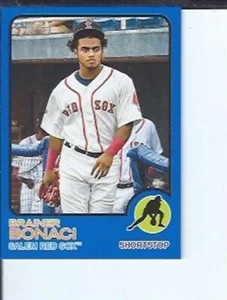 Brainer Bonaci 2022 Topps Heritage Minors Blue Parallel #ed / 99 - Picture 1 of 1
