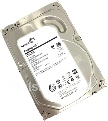 ST2000VM003 Seagate Pipeline HD 2TB 5900RPM SATA 6Gbps 64MB Cache 3.5-inch - Image 1 of 4