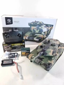 Heng Long 2.4G 1/24 Scale Leopard 2 A5 RC Radio Control Tank BB IR Firing Battle - Picture 1 of 24