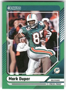2024 Donruss #119 Mark Duper Press Proof Green - Picture 1 of 2