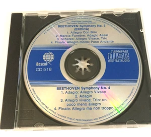 Beethoven Symphony No 3 & 4 The London Symphony CD Ships Same Day - Picture 1 of 3