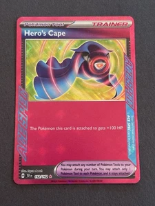 Hero's Cape 152/162-Pokemon Temporal Forces ACE Spec - Picture 1 of 2
