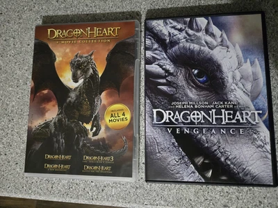 Dragonheart: Complete 5 Movie Collection / 1,2,3,4,5 DVD Set Vengeance OOP - Image 1 of 4