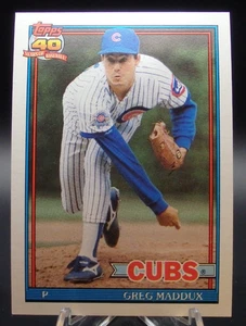 1991 Topps 40th Anniversary #35 Greg Maddux MINT - Picture 1 of 2