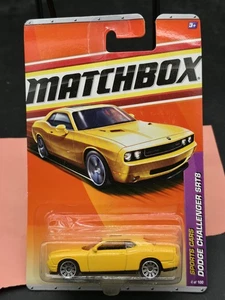 Matchbox Sports Cars (2010) Yellow Dodge Challenger SRT8 Toy Car 4/100 - Picture 1 of 2