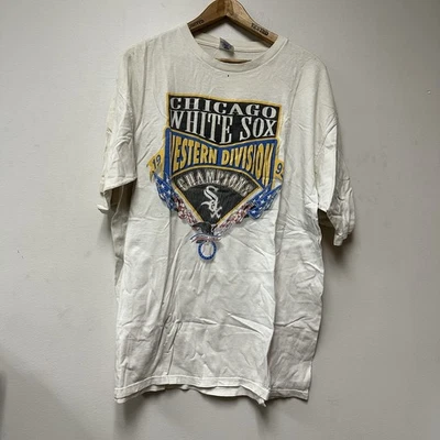 Camiseta Starte Para Hombre X-Large XL Manga Corta Chicago White Sox 1993 Camisa De Colección Foto 1 de 4