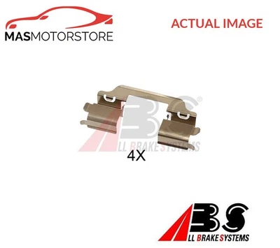 BRAKE PADS FITTING KIT SHIMS FRONT ABS 1707Q P FOR FIAT SEDICI 1.6L,2L,1.9L - Image 1 of 4