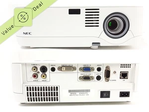 NEC Beamer LCD Projektor NP400 2600lm 1024x768 XGA 500:1 4:3 ca. 2300 Stunden - Bild 1 von 7