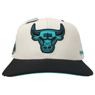 Chicago Bulls Mitchell & Ness NBA Ajustado 7 1/8 Gorra 3D Logo Solapa Prendedor Nuevo Foto 1 de 4