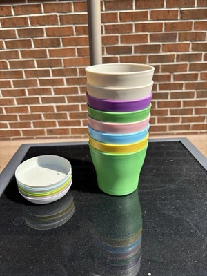 Juego de 10 macetas coloridas de 4 pulgadas Foto 1 de 3