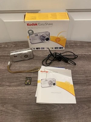 Kodak Easyshare V1003 10MP Digital Point & Shoot Camera Tested W/ Box NO CHARGER - Image 1 of 4
