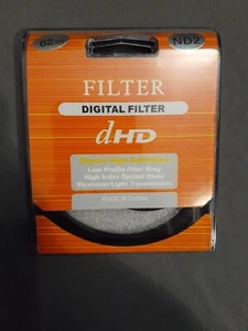 NEW 62mm Variable ND Filter Adjustable ND2 Lens Filter Camera USA SHIP - Picture 1 of 3
