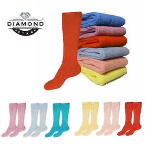 Damen 6 Paar Crew-Diabetikersocken Gesundheit Kreislauf Baumwollsocken Größe 9-11 - Bild 1 von 12