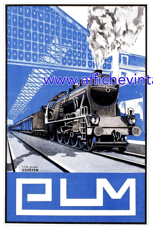 affiche poster sncf PLM - Photo 1/1