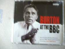 3 CD AUDIO BOOK - BURTON AT THE BBC - Richard Burton's Radio Performances