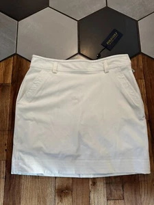 NWT POLO GOLF Ralph Lauren sz 6 white skort skirt Nylon Classics stretch 3866689 - Picture 1 of 6