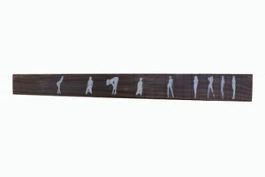 E Gitarre Griffbrett 25,5 Zoll 22 Bund Palisander Beauty Damen Intarsien Teile - Bild 1 von 9