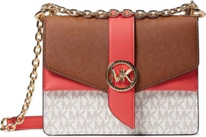Michael Kors Greenwich Small Convertible Crossbody Bag, Dahlia Multi - NWT - Picture 1 of 3