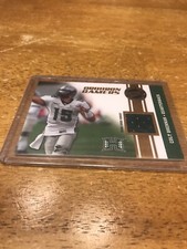 2009 Press Pass Colt Brennan Rookie Jersey Card CB-CB HAWAII RAINBOWS